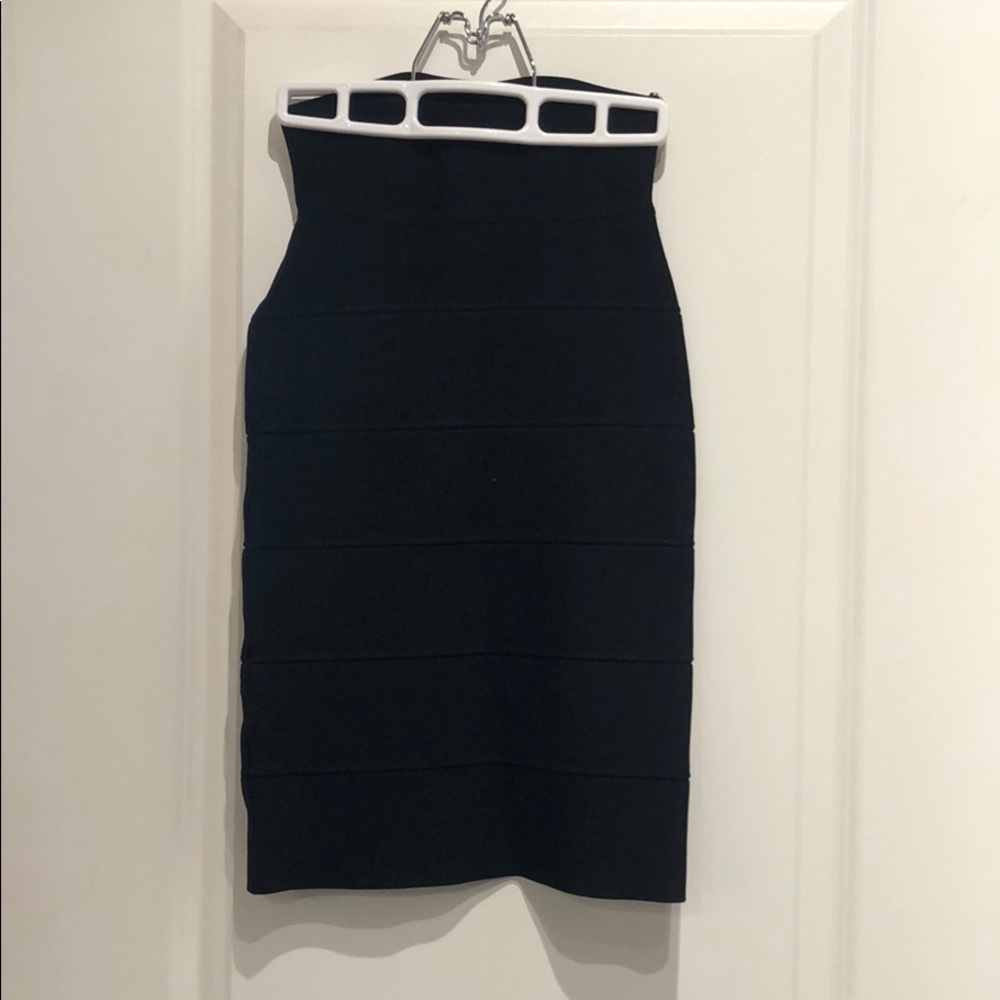 BCBG Black Pencil Skirt